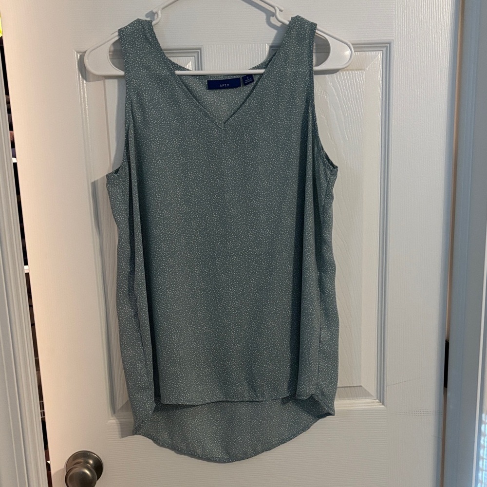 Apt. 9 Women's Tank Top in Teal